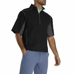 FootJoy Short Sleeve Sport Windshirt -Cheap Custom Fit Golf Clubs Store FJ 32666 02 28178.1666113057