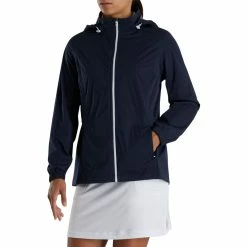 FootJoy Women's HydroKnit Rain Jacket -Cheap Custom Fit Golf Clubs Store FJ 35407 02 61764.1662576857
