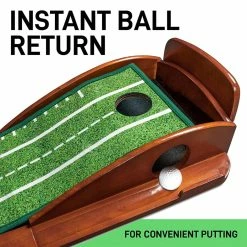 Perfect Practice Golf Perfect Practice Putting Mat Compact Edition (8ft) -Cheap Custom Fit Golf Clubs Store compact putting mat ball return 67528.1653514726