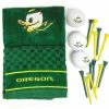Team Golf Oregon Ducks Fighting Duck Gift Set (Towel, Balls, Tees) -Cheap Custom Fit Golf Clubs Store golf gift set 75834.1653582621