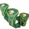 Team Golf Oregon Ducks Fighting Duck Headcover Set Of 3