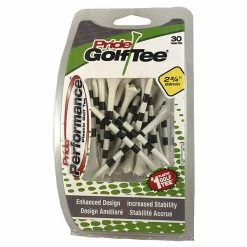 Proactive Sports ProActive Pride Performance Striped Plastic Golf Tees (30 Count) -Cheap Custom Fit Golf Clubs Store pride performance golf tees 2 34 white 87032.1668451322