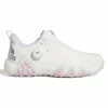 Adidas Women's CODECHAOS 22 BOA Golf Shoes - FTWR White/Silver Met/Clear Pink