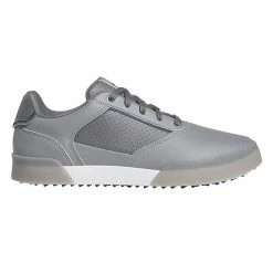 Adidas Retrocross Spikeless Golf Shoes - Grey Three/Crew Navy/Grey Four