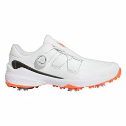 Adidas ZG23 BOA Lightstrike Golf Shoes - Ftwr White/Core Black/Semi Solar Red