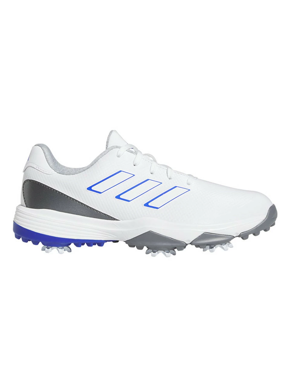 Adidas Junior ZG23 Shoes Golf Shoes - Ftwr White/Lucid Blue/Grey Two 3 Adidas Junior ZG23 Shoes Golf Shoes - Ftwr White/Lucid Blue/Grey Two