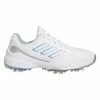 Adidas Women's ZG23 Lightstrike Golf Shoes - Ftwr White/Blue Fusion/Silver Met. -Cheap Custom Fit Golf Clubs Store shoe ad320zg2320ldy20white blue 1 84636.1675867082