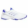 Adidas ZG23 Golf Shoes - Ftwr White/Lucid Blue/Silver Met.