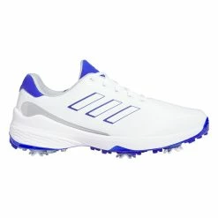 Adidas ZG23 Golf Shoes - Ftwr White/Lucid Blue/Silver Met.