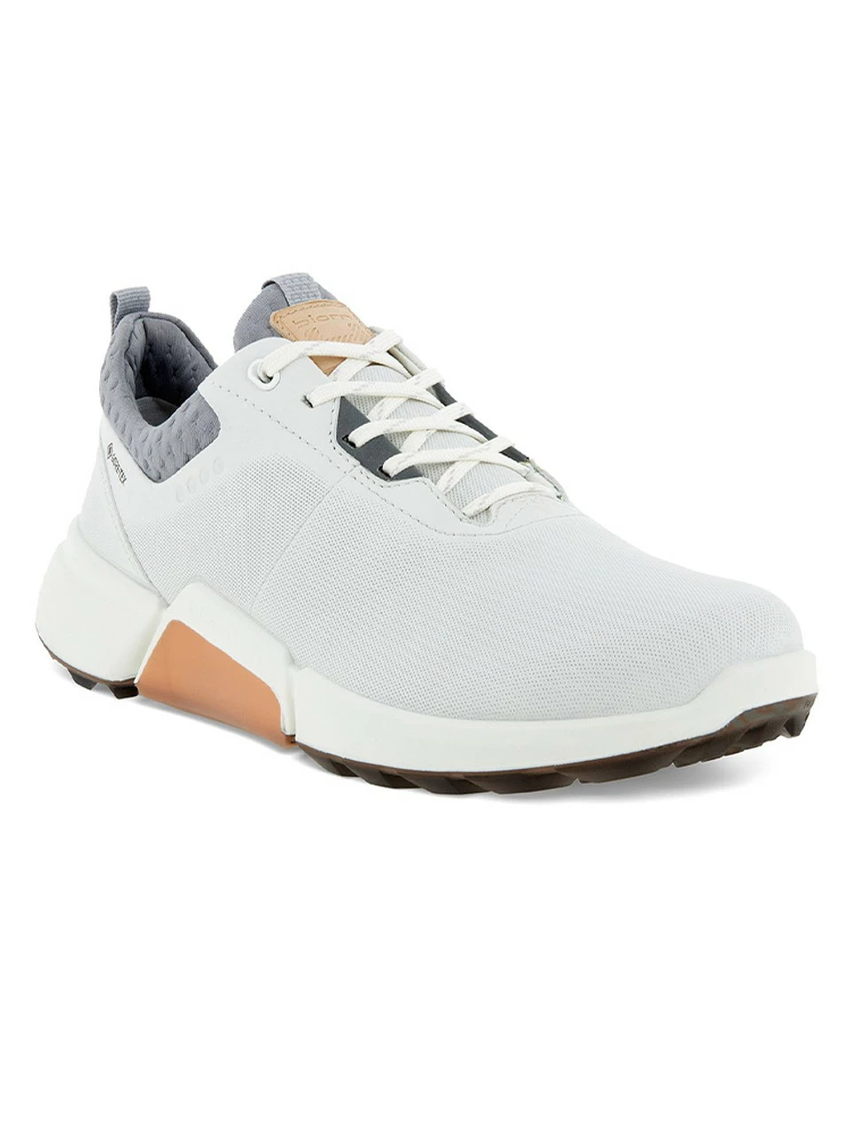 Ecco W BIOM Hybrid 4 Golf Shoes - White/Silver Grey 3 Ecco W BIOM Hybrid 4 Golf Shoes - White/Silver Grey
