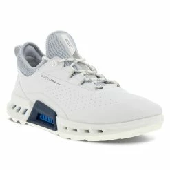 Ecco BIOM C4 Golf Shoes - White/Concrete