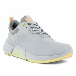 Ecco W BIOM Hybrid 4 Golf Shoes - Concrete/Peach