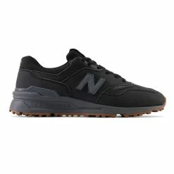 New Balance 997 SL (2E) Golf Shoes - Black/Grey