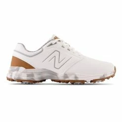 New Balance Brighton (2E) Golf Shoes - White/Brown