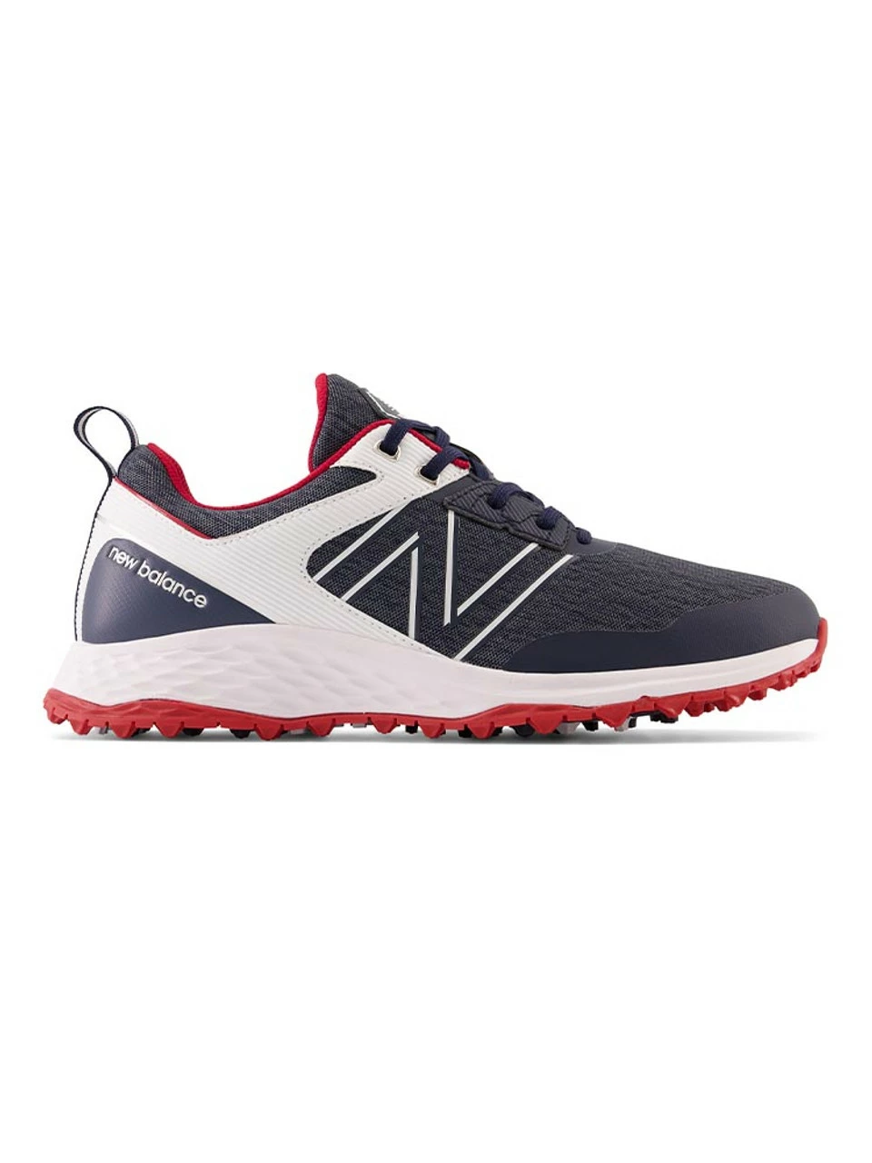 New Balance Fresh Foam Contend SL (2E) Golf Shoes - Navy/Red 3 New Balance Fresh Foam Contend SL (2E) Golf Shoes - Navy/Red