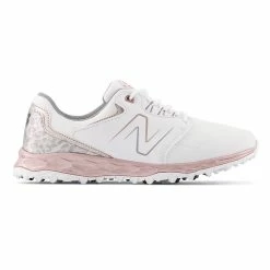 New Balance Women's Fresh Foam Links SL V2 Golf Shoes - White/Rose Gold
