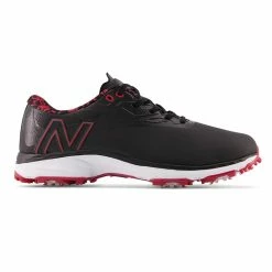 New Balance Fresh Foam X Defender (2E) Golf Shoes - Black/Red