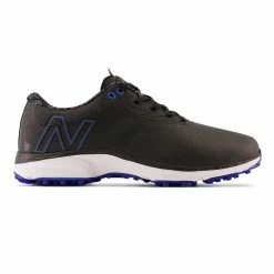 New Balance Fresh Foam X Defender SL (2E) Golf Shoes - Black/Blue