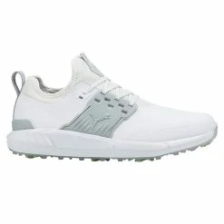 Puma IGNITE ARTICULATE Wide Golf Shoes - Puma White/High Rise