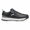 Puma FUSION FX Wide Golf Shoes - Puma Black/Puma Silver/Quiet Shade