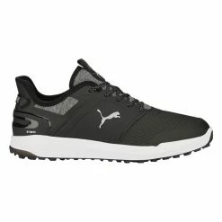 Puma IGNITE Elevate Wide Golf Shoes - Puma Black/Puma Silver