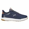 Puma IGNITE Elevate Wide Golf Shoes - Puma Navy/Puma Silver