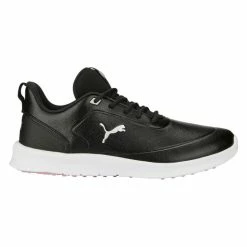 Puma Women's Laguna Fusion WP Golf Shoes - Puma Black/Rose Dust