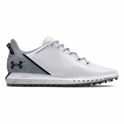 Under Armour HOVR Drive Spikeless Wide (E) Golf Shoes - White/Mod Grey