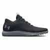 Under Armour Charged Draw 2 Spikeless Golf Shoes - Black/Steel -Cheap Custom Fit Golf Clubs Store shoe ua320charged20draw20sl20220men20black 1 32718.1678170869