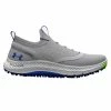 Under Armour Youth Charged Phantom SL Golf Shoes - Mod Grey/Royal -Cheap Custom Fit Golf Clubs Store shoe ua320phantom20sl20jnr20grey 1 01258.1675244130