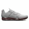 Under Armour HOVR Tour Spikeless Wide Golf Shoes - Halo Grey/After Burn -Cheap Custom Fit Golf Clubs Store shoe ua320tour20spikeless20men20grey 1 59385.1678170895