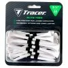 Spikes Tracer Elite Plastic Cupped 3 1/4" Golf Tees (25 Count) -Cheap Custom Fit Golf Clubs Store tracer elite tees cup 314 white 38702.1668467625